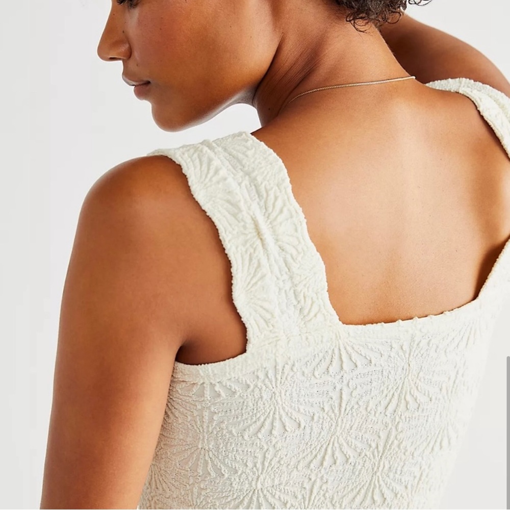 Free People Love Letter Cami in Ivory Size XS/Small NWOT - Picture 8 of 12